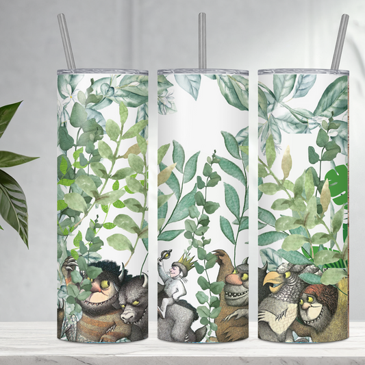 Where The Wild Things Are Starbucks 20-Ounce Stainless Steel Tumbler with Stainless Steel Straw