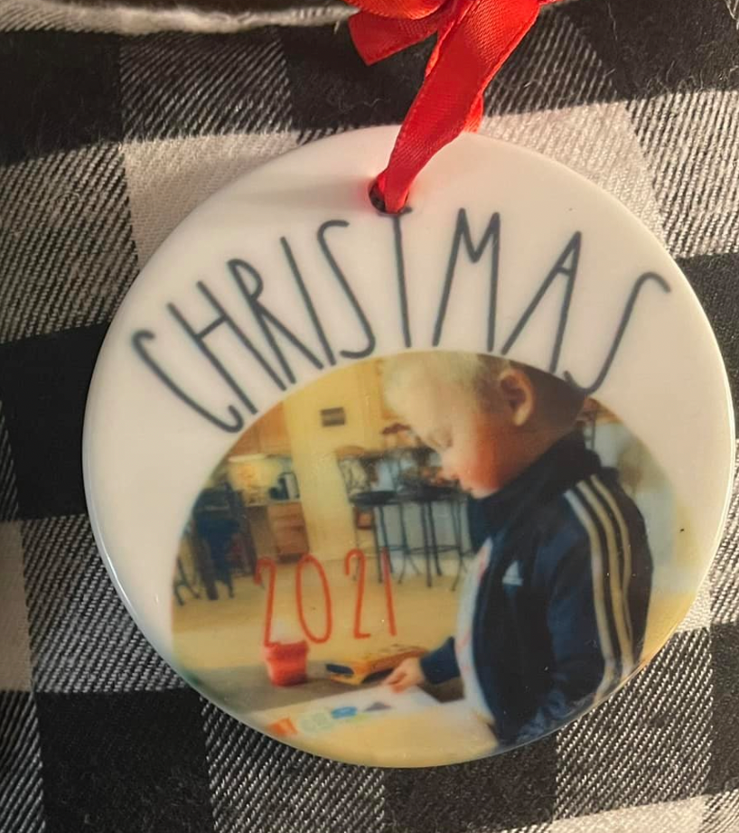 Custom Christmas Ornament