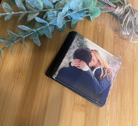 Custom photo Wallet, ships fast great  gift